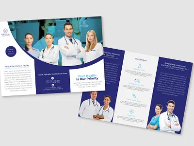 Medical and healthcare Trifold brochure design. adobe adobeillustrator banner branding brochure brochuredesign brochuredesigner design graphic design tirfoldbrochure tri trifold trifoldbrochuredesign vector