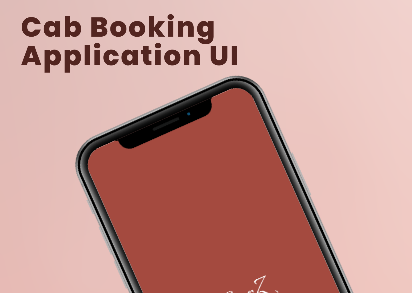 Cab Booking App UI cab booking app ui cars app design mobile app design ui