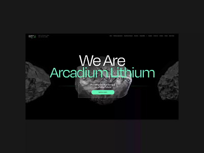 Arcadium Lithium animation graphic design ui ux ui