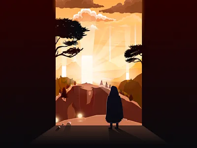 Journey of the Hood avatar characters design illustration