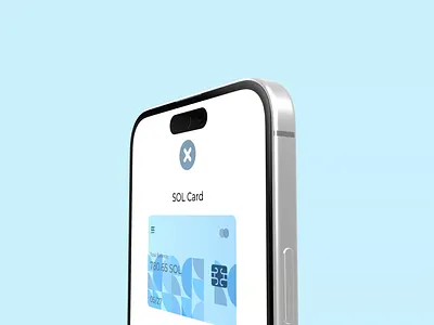 Card Page for a Crypto App app design fintech mobile ui uiux web3