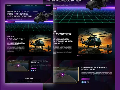 UI UX of Gaming Website graphic design logo ui