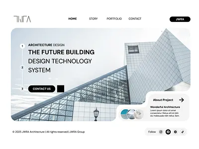 JWRA Architecture // ReDesign Website branding design elementor graphic design graphicdesign logo ui ux webdesign websitedesign wordpress