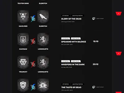 TOURNAMENT WEBSITE branding design esport gaming logo logo redesign tournament web design website design website development website redesign wordpress development