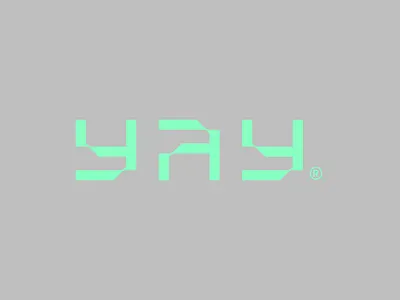 Ride The Yay Way. Logo Concept app brand concept figma logo mobile ui