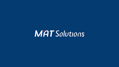 MAT Solutions - Logo Design branding graphic design logo