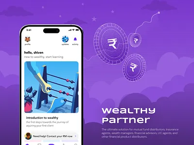 📈 Wealthy Partners - Designing for Growth financialadvisor fintechdesign productdesign uiux uxdesign wealthtech wealthypartners