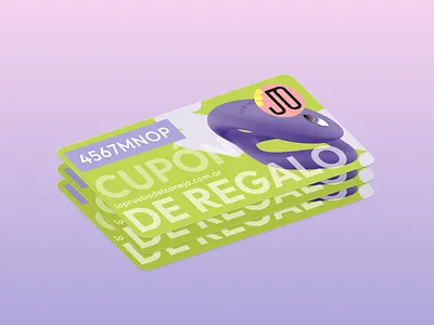 Coupon design coupon discount typography