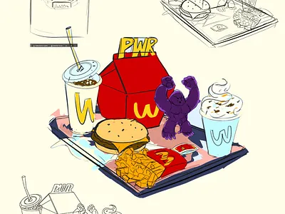 Mc Pawer - Rough 2d art draw drawing graphic design illustration illustrator rough