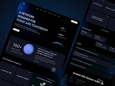 Creative Agency Website | UI Website Design agency agency website agency website design capi creative agency dark theme interactive design ui ui design ui ux ui ux design user research ux website website design