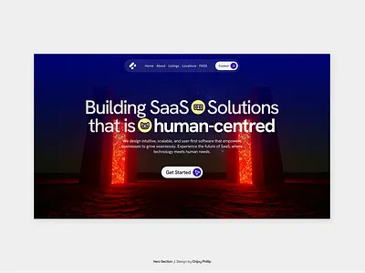 Saas Website Hero Section Explorations branding design design explorations figma framer framer website hero section human centred design landing page saas solutions saas web design saas web development saas website uiux user interface web design