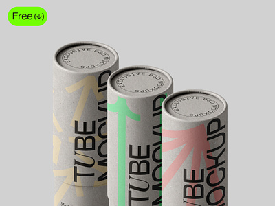 😍 Free tube mockup free free mockup free packaging mockup free paper tube mockups free tube mockups