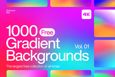 Gradient Backgrounds V1 branding brochure clean colorful creative design font illustration logo modern ui vector