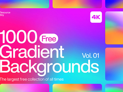 Gradient Backgrounds V1 branding brochure clean colorful creative design font illustration logo modern ui vector