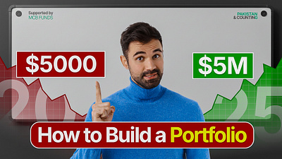 HD Youtube Thumbnail Design For Finance Channel graphic design photoshop thumbnail thumbnaildesign youtube ytthumbnail