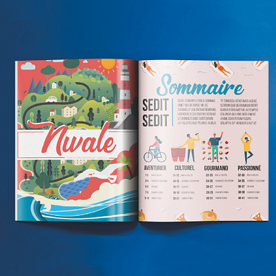 Editorial - Magazine layout proposition - Nwale