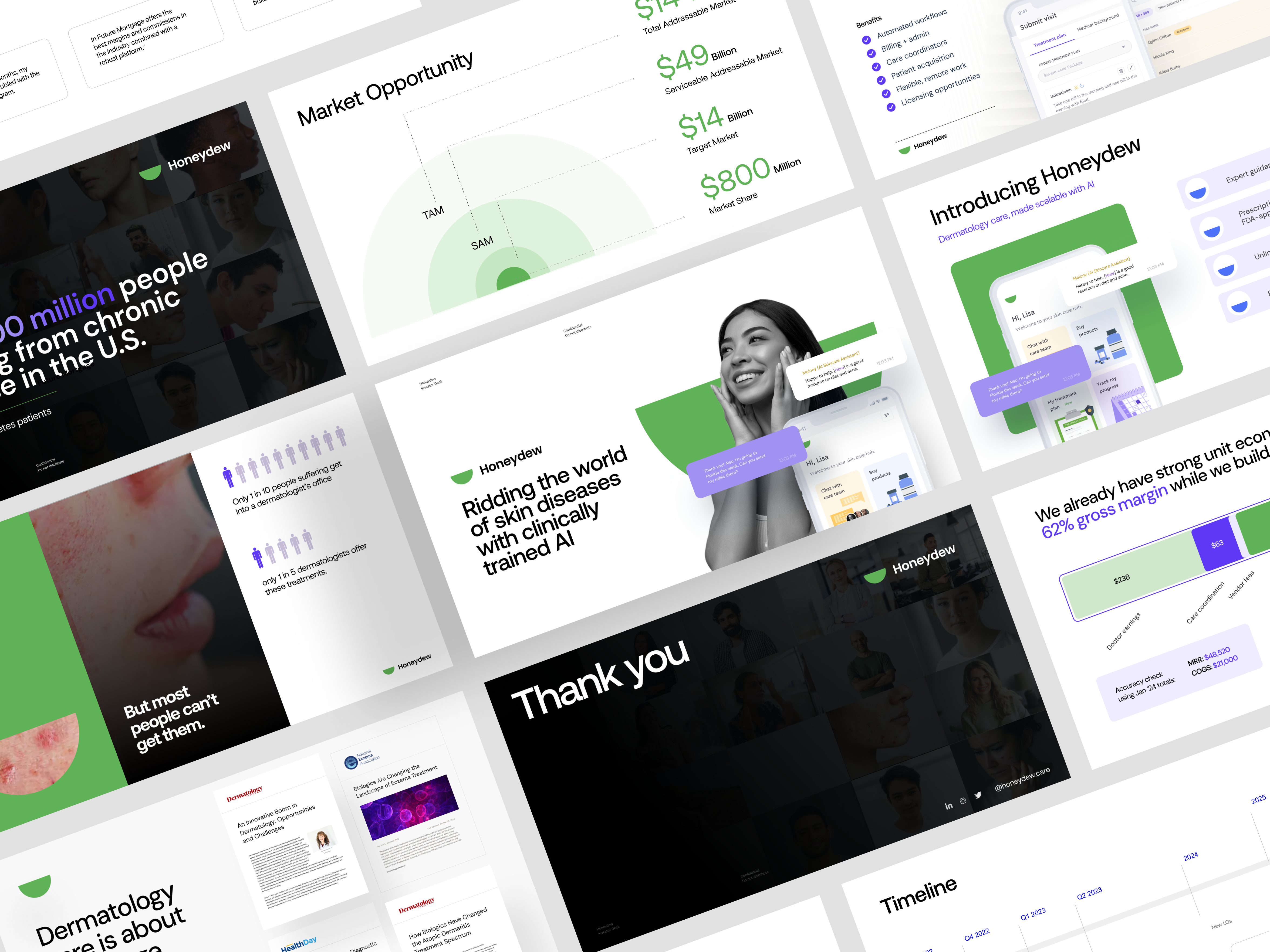 Example of Honeydew presentation deck