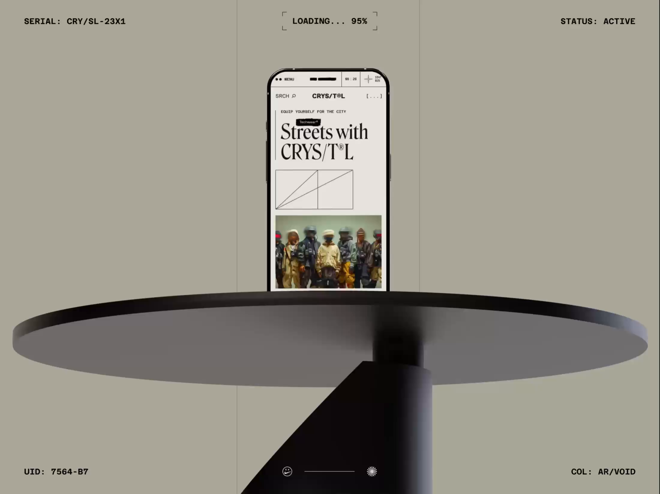 Example of CRYSTAL PRT_2 // Mobile Version