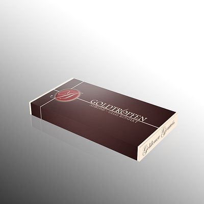 Concept design for chocolate candy branding design logo