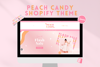 Bright Shopify Theme branding design graphic design ui
