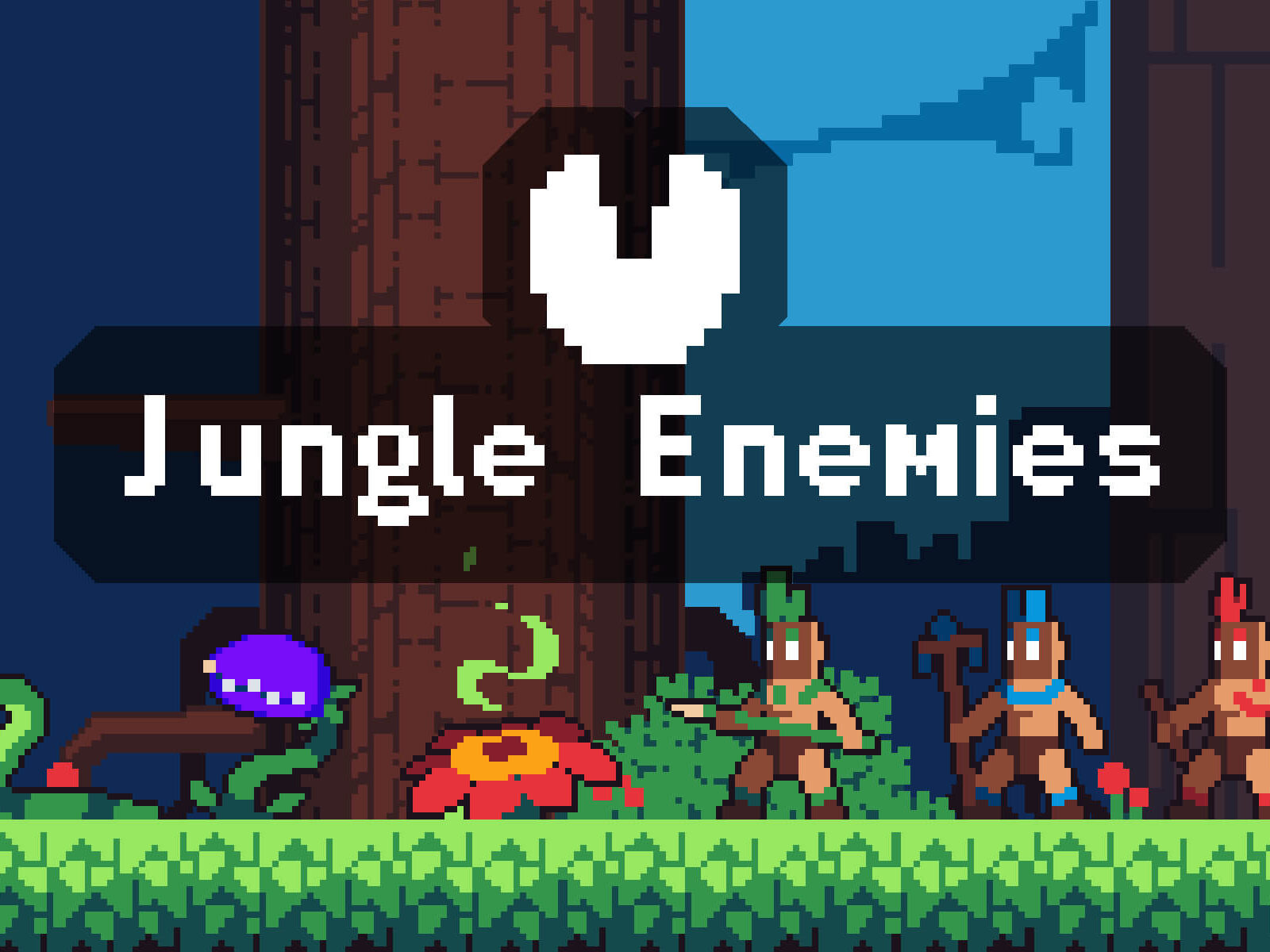 Platformer Game Kit Pixel Art 