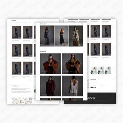 Baliwood / авторские костюмы и кимоно / ОАЭ design tilda web design webdesign сайт на тильде тильда