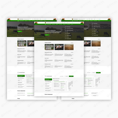 Россельхознадзор / фед. служба по вет. и фито. надзору design tilda web design webdesign сайт на тильде тильда