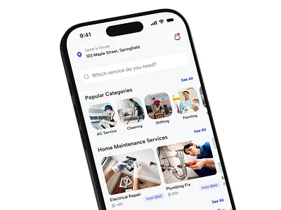 Solvi.fi is coming app app design design home service service service app services app ui user experience ux