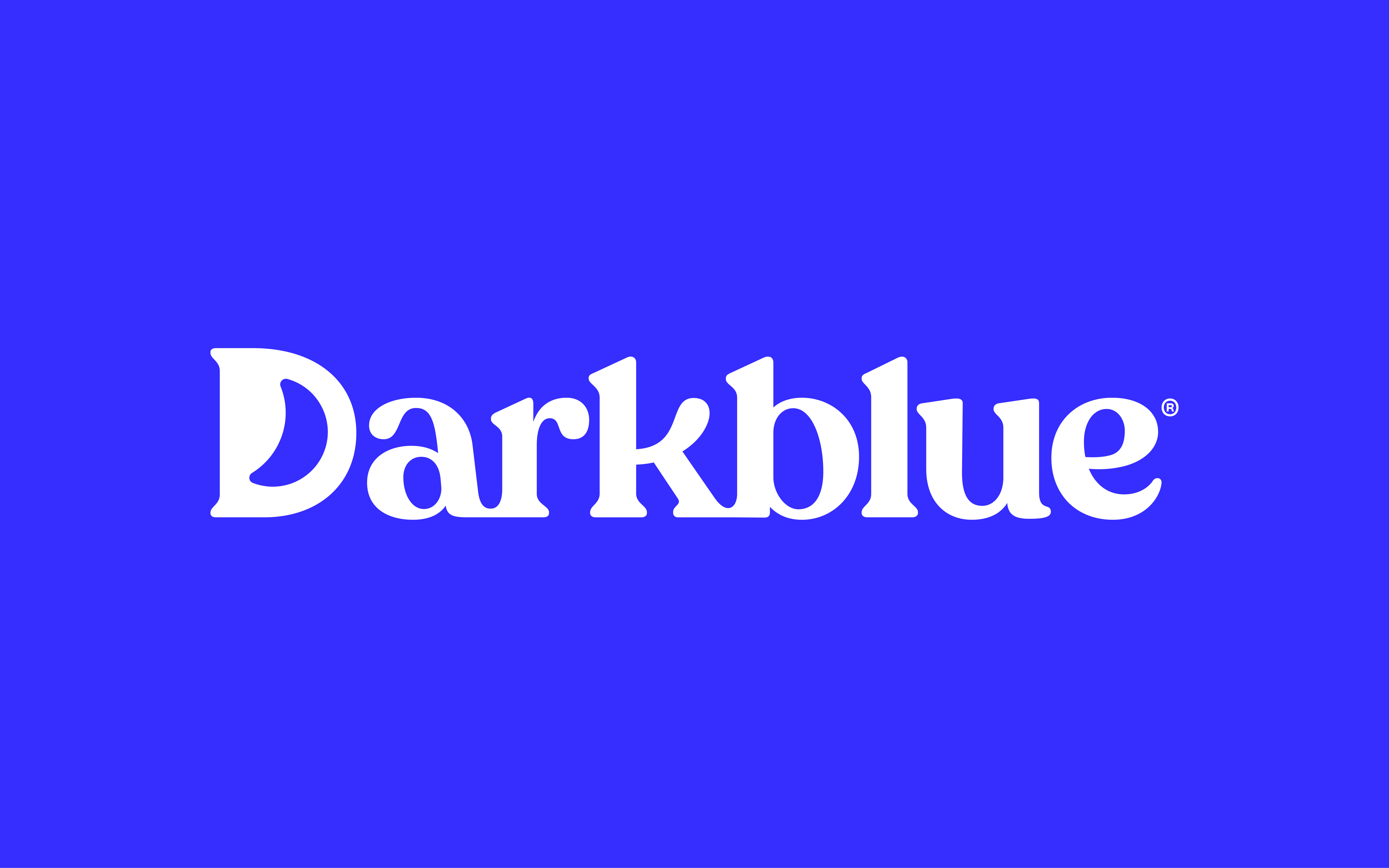 Example of Dark Blue logotype.