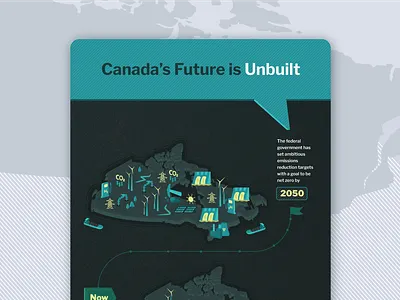 Canada's Future Custom Infographics analytics b2b brochure business businessgraphics dashboard data datavisualization ebook economictrends economyicons financedesign icons infographics information design map marketing report statistics whitepaper