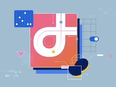 Blog Illustrations for Indus Appstore app app store developer finance fintech graphic design illustration india indian language payment phonepe press blogs web