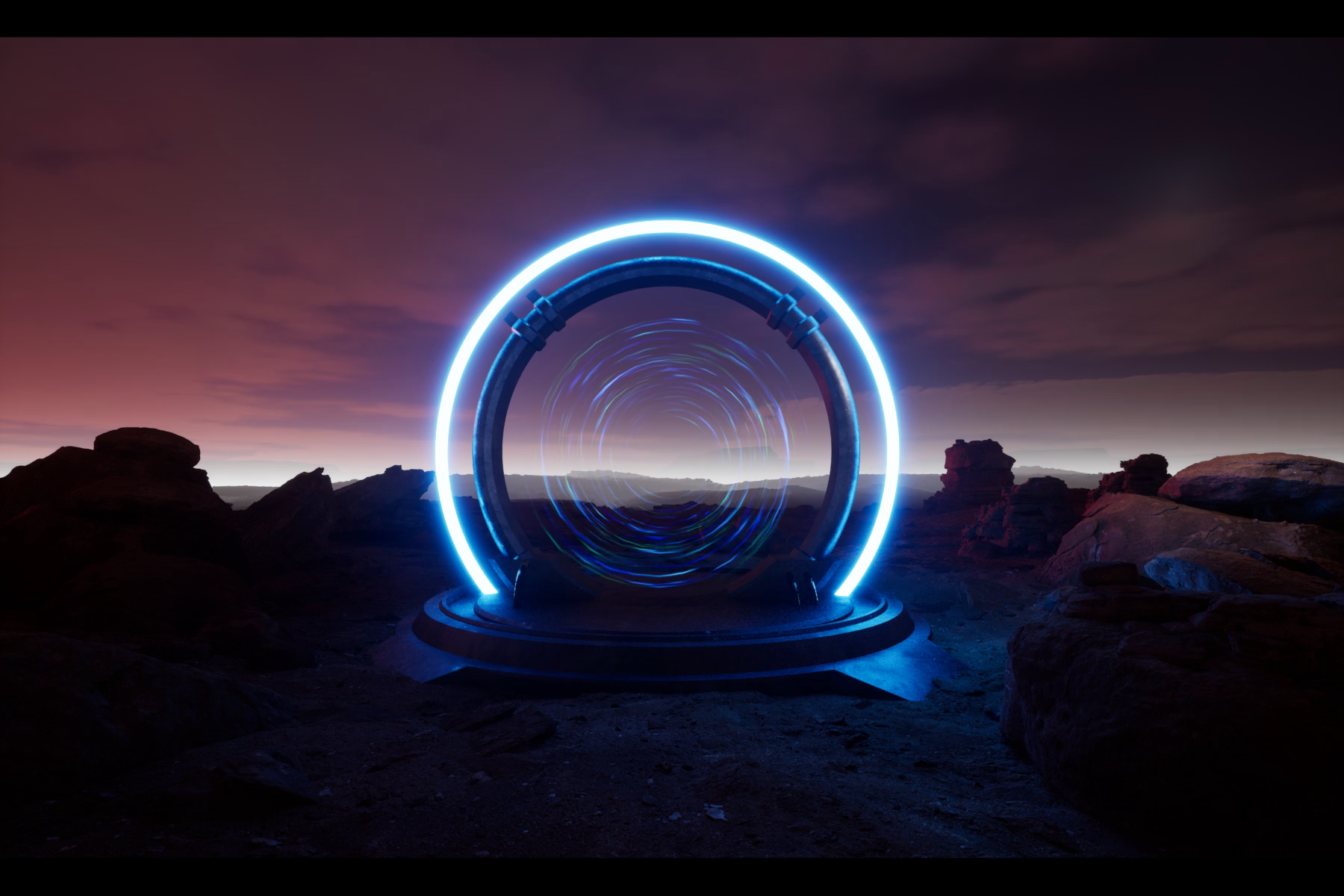 3d Metaverse Portal Animation By Koncepted On Dribbble