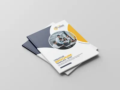 Corporate Brochure Template brand branding brochure clienthire corporatebrochure creative design dribbble graphic graphic design graphicdesign graphixrohit hireme illustration logo webdesign