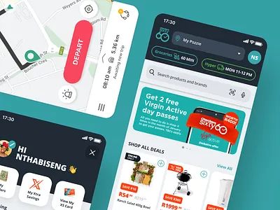Checkers Sixty60 figma product design ui ux