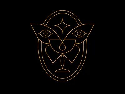 NightMoth Studies badge brand branding club cocktail glass icon icons illustration logo mark moth night moth seal