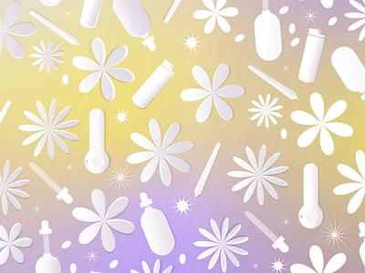 Groovy Baby branding calgary canabis canada design female artist illustration illustrator surface pattern design