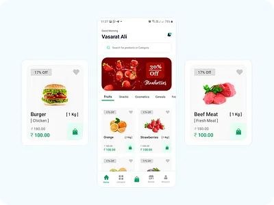 mobile App design illustration