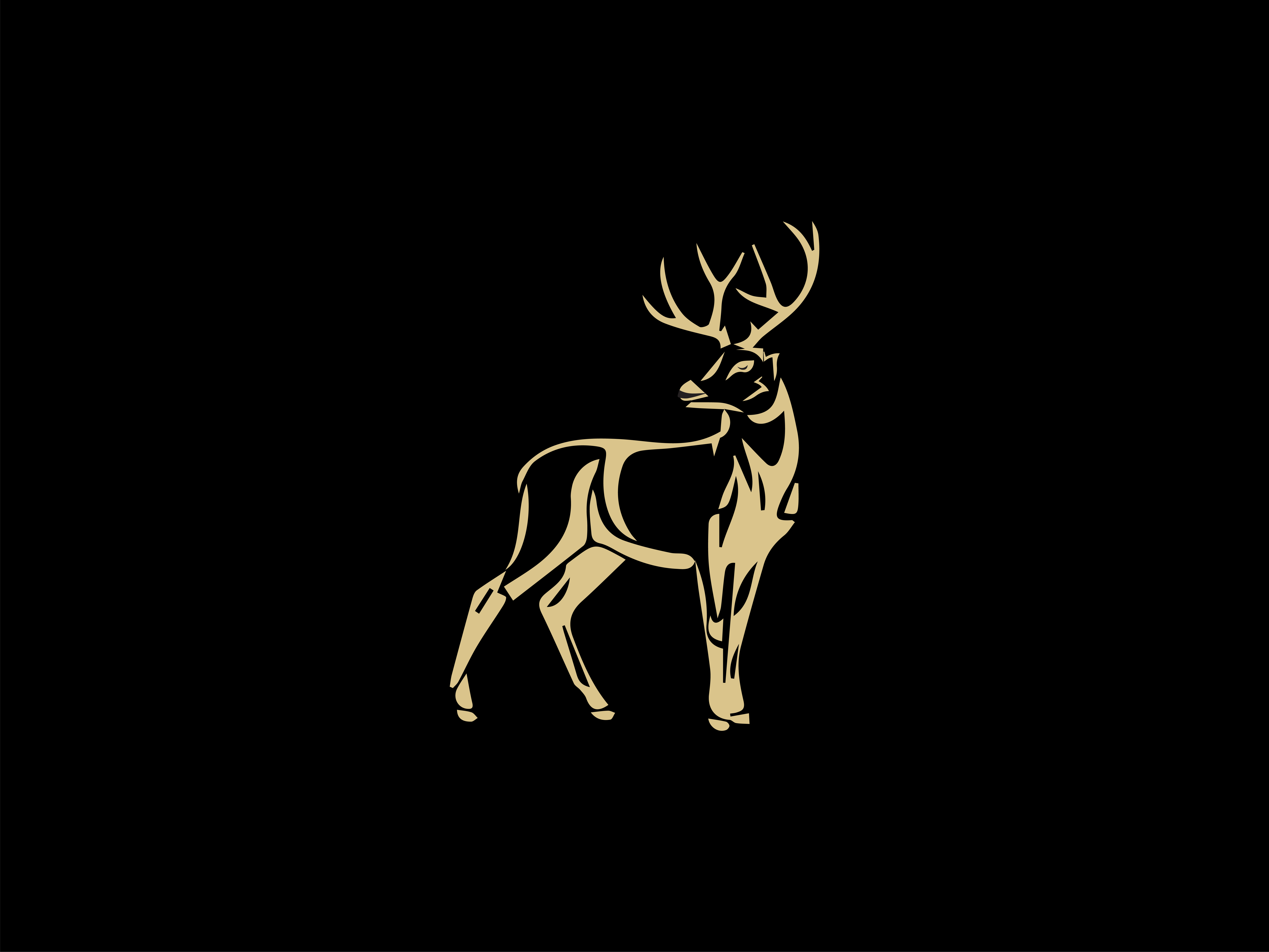 Bucky Elk Logo Design abstract logos animal brand animal logo brand design brand identity brand identity design branding brandmark charcter logo deer logo elk logo graphic design logo logo design logomark logotype minimal logo minimalist logo