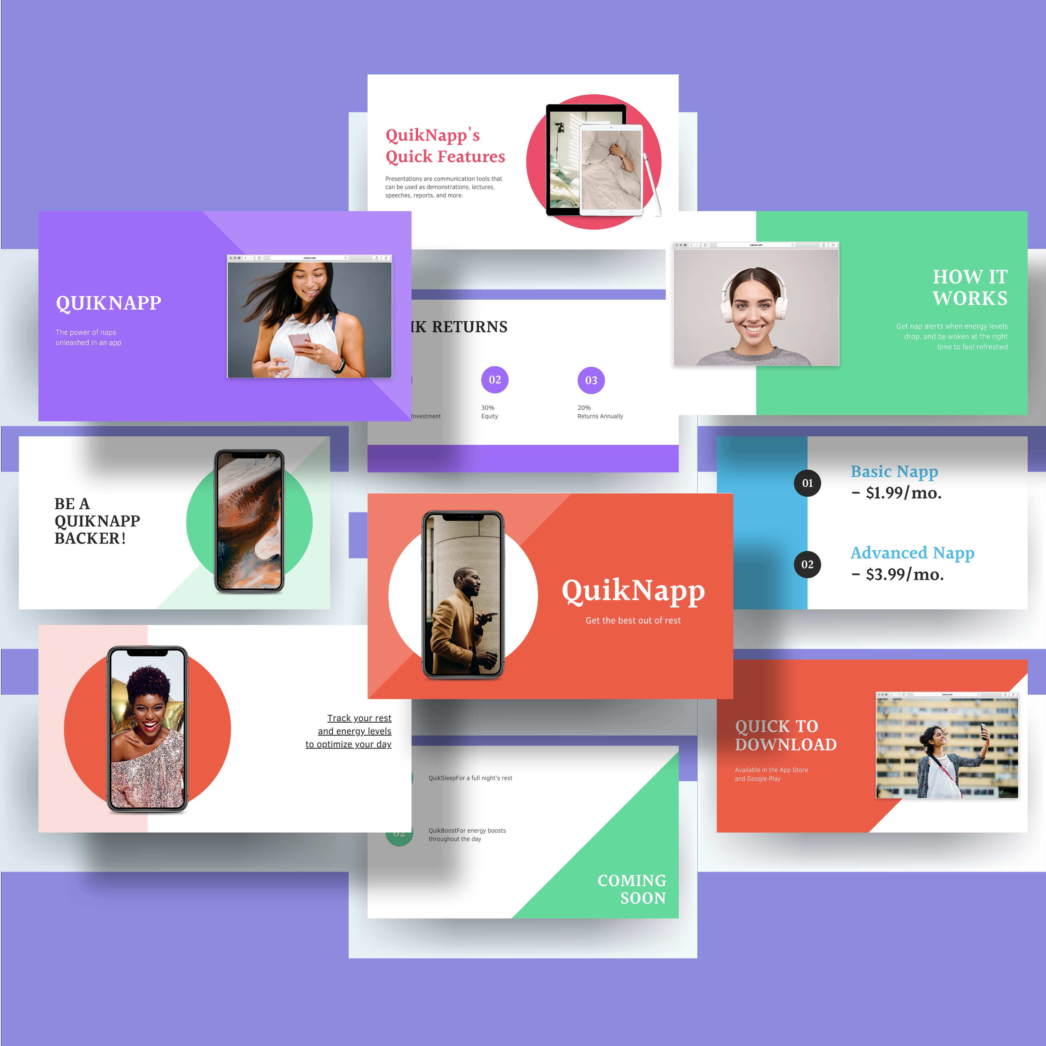 Example of Pitchdeck & Presentation Design