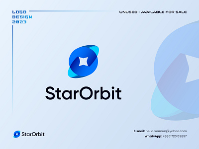 Branding, Modern S letter StarOrbit logo design concept best logo brand identity branding identity letter s logo logo logo design logo designer logo icon modern logo orbit logo orbital logo popular logo professional logo starorbit logo unverse logo