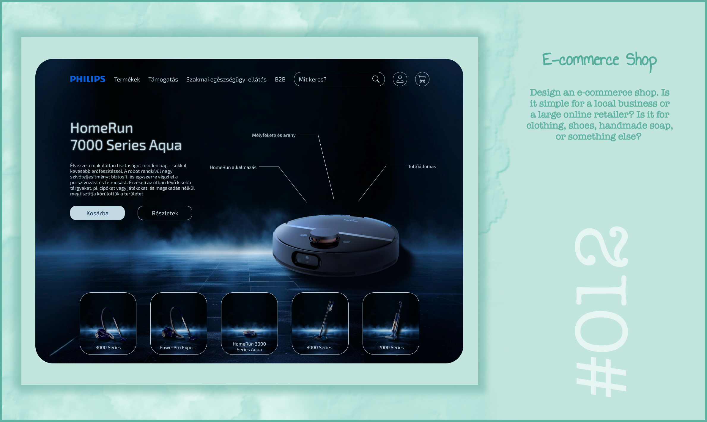 DailyUI012 - E-commerce Shop challenge dailyui design philips ui