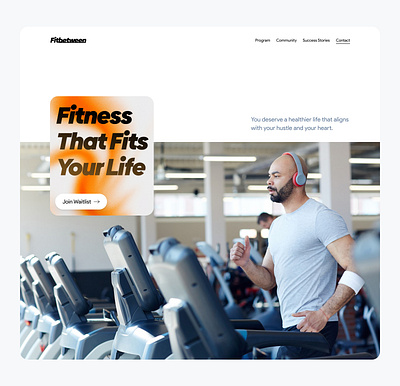 Fitbetween (landing page) - Built for busy lives design excercise figma fitness gym health instructor landing page nhs research ui design uk united kingdom ux design website website deisgn yoga