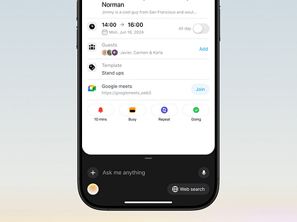 Some details about the Calendar-AI concept