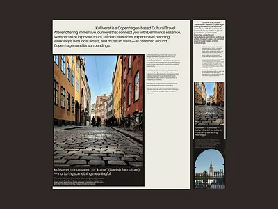 Kultiveret | Adaptive website design adaptive design authentic design composition design mobile design modern website ui uiux web development webdesign webflow website