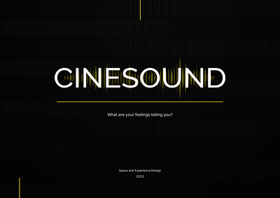 CineSound Experiance Design experiance design sound design space design