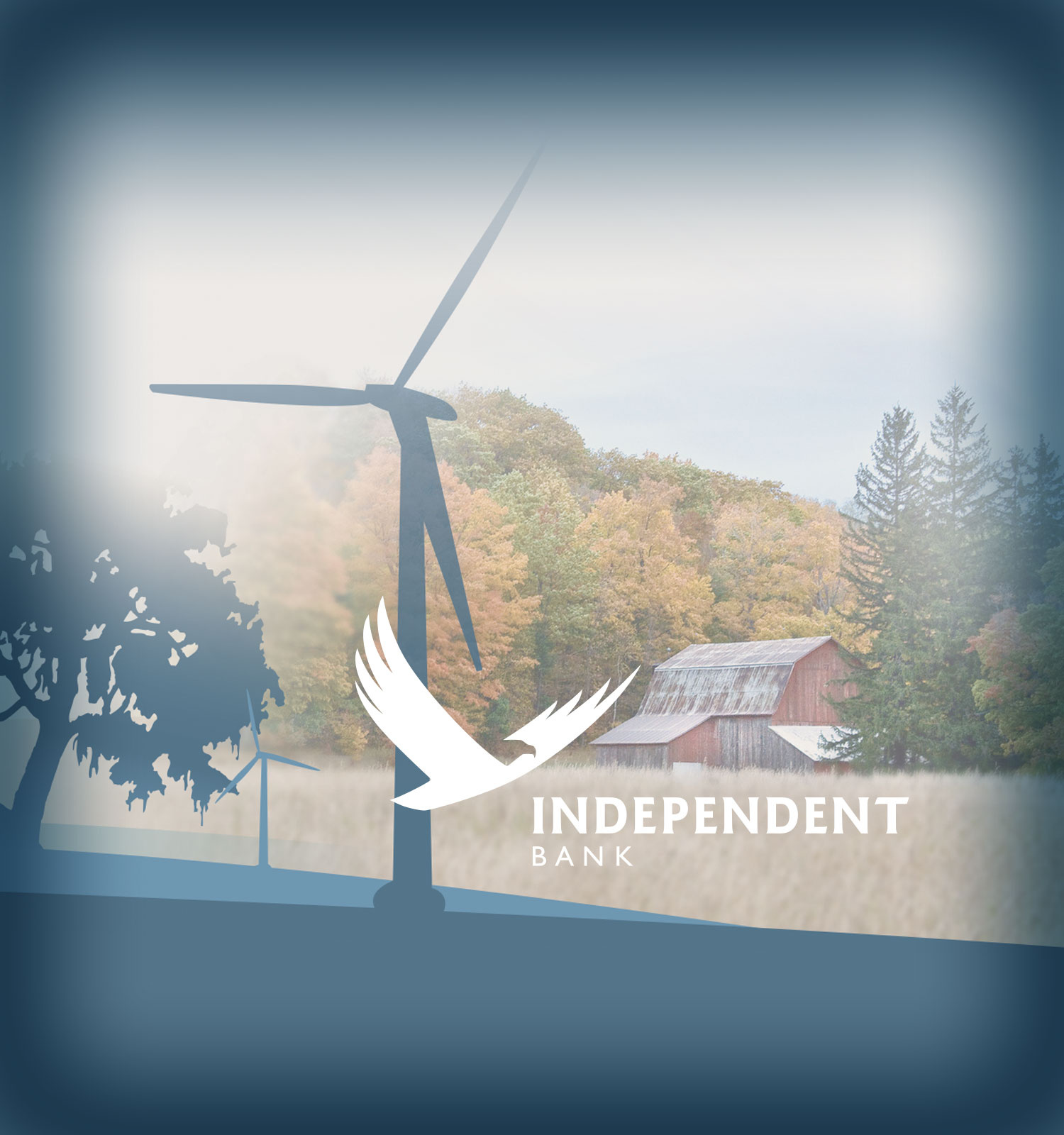 INDEPENDENT BANK PORTFOLIO branding collateral design graphic design illustration logo marketing marketing design typography vector