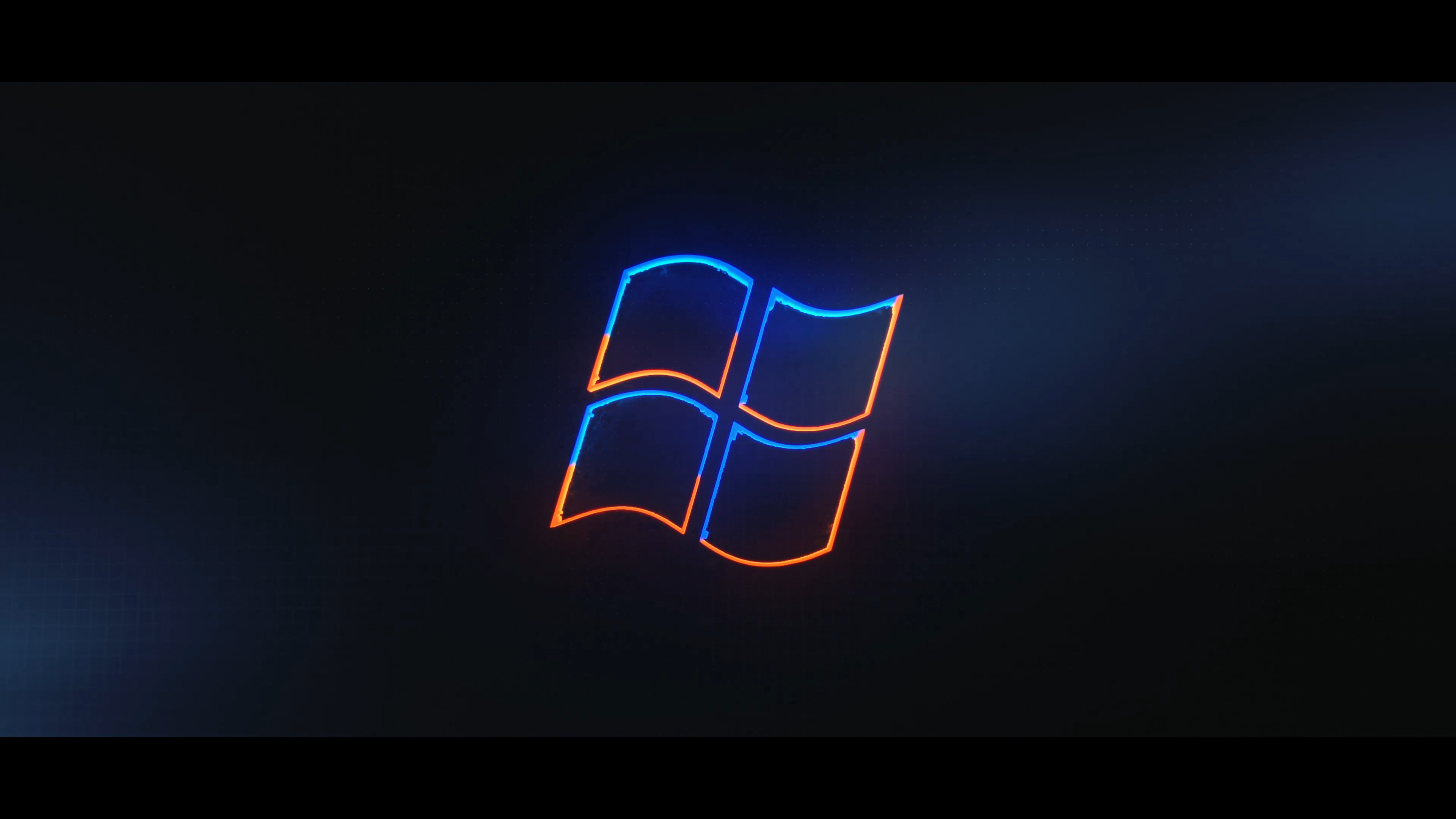 Microsoft Nostalgic Neon Logo Animation 3d after effects animated logo branding microsoft