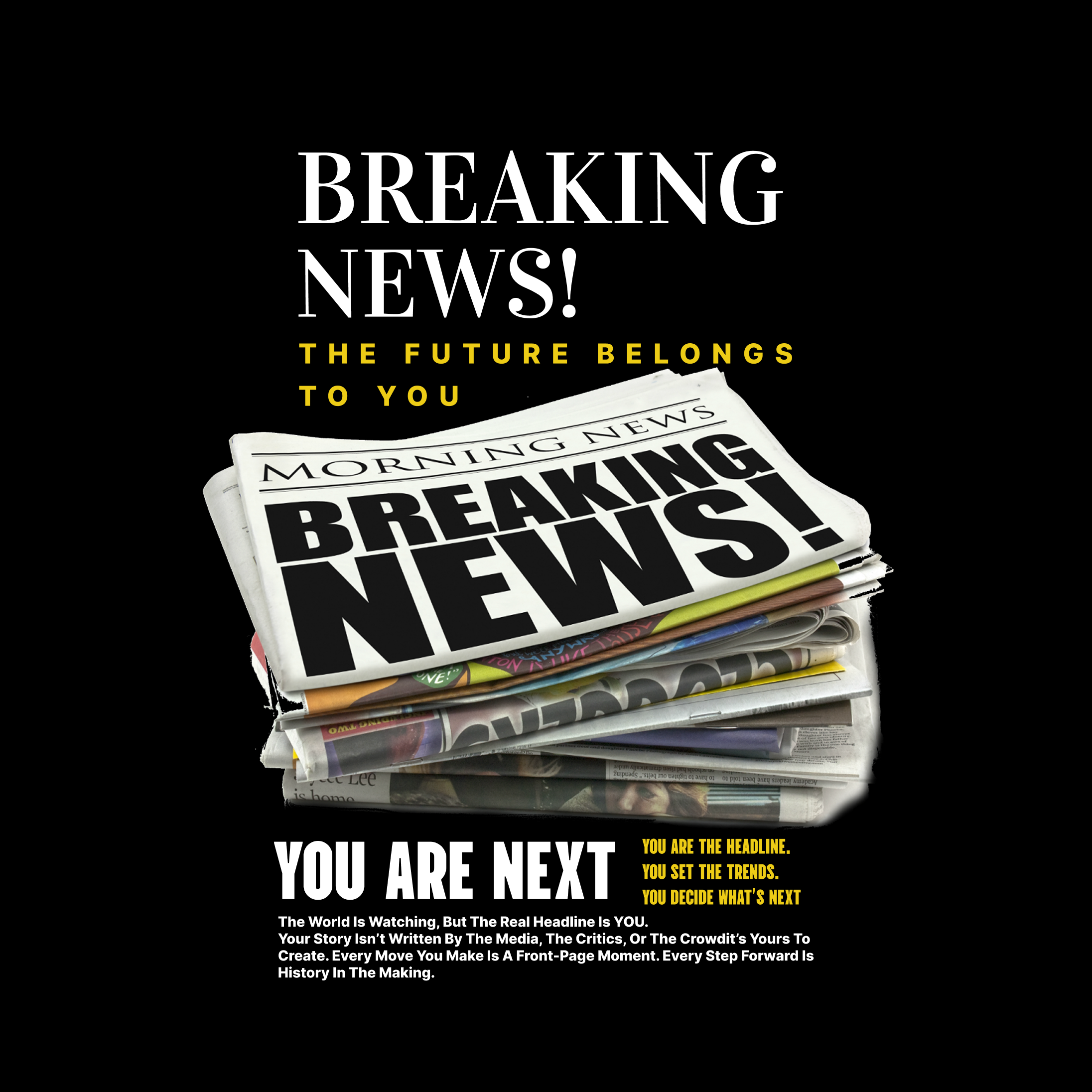 Breaking News art art work design graphic design illustration street wear ui