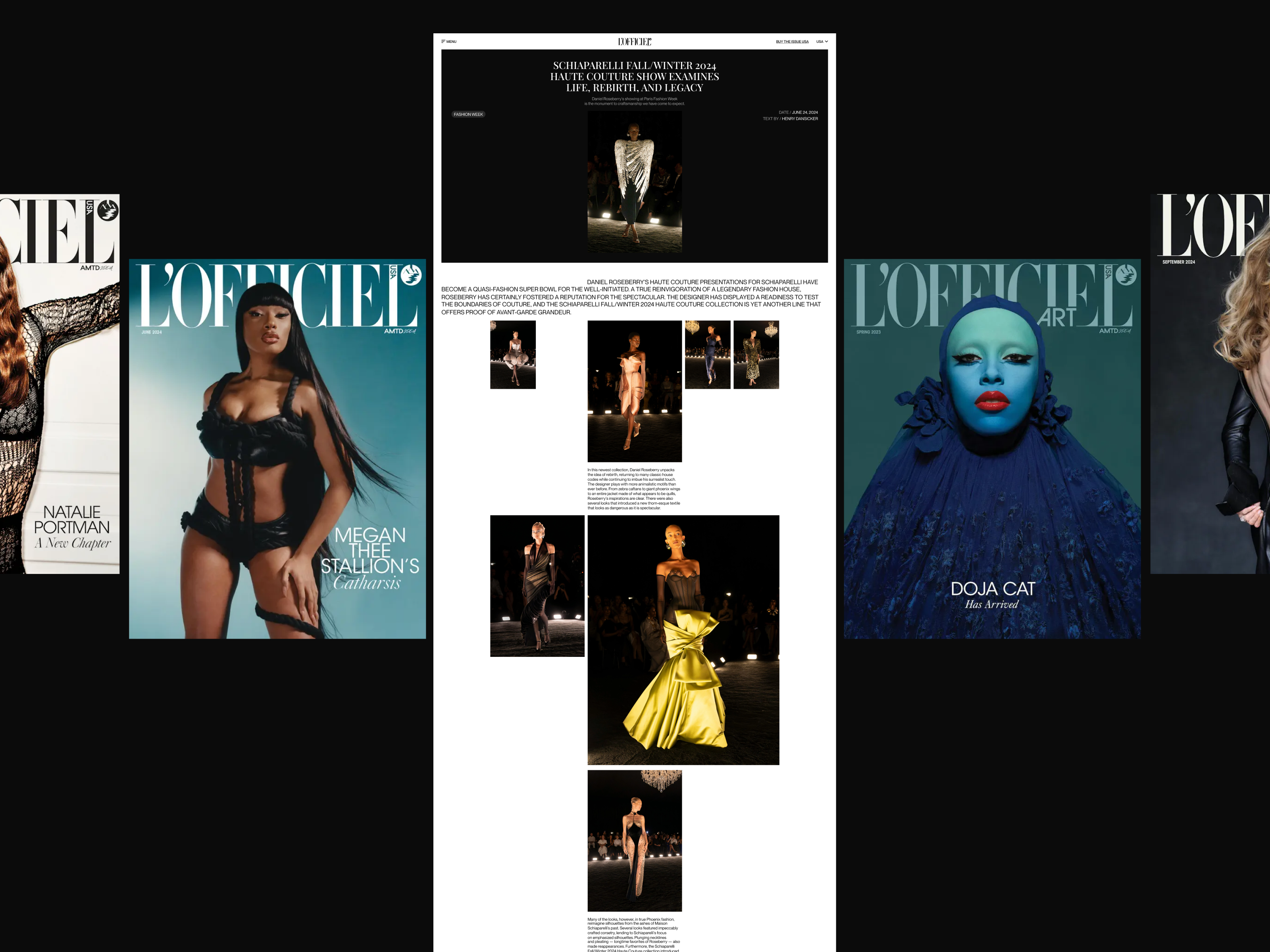 Magazine Design III article blog blogging branding broadcast clean design digi editorial homepage journal landing page luxury magazine news ui ux web webflow website