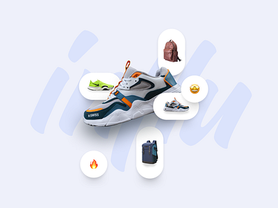 Influ branding branding clothes e commerce ecommerce graffiti graphic graphic design influencers minimal poland shoes typography visual identity